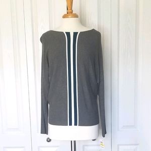 INC International Concepts Dark Charcoal Sweater